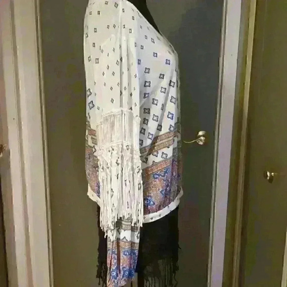 Free People fringe top sz Large - Picture 2 of 4